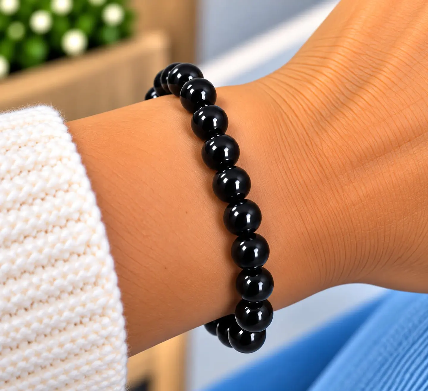 Pulseira Ónix Negro﻿ 1