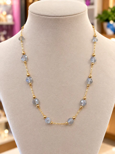 ✨ Colar Encanto Cristal ✨