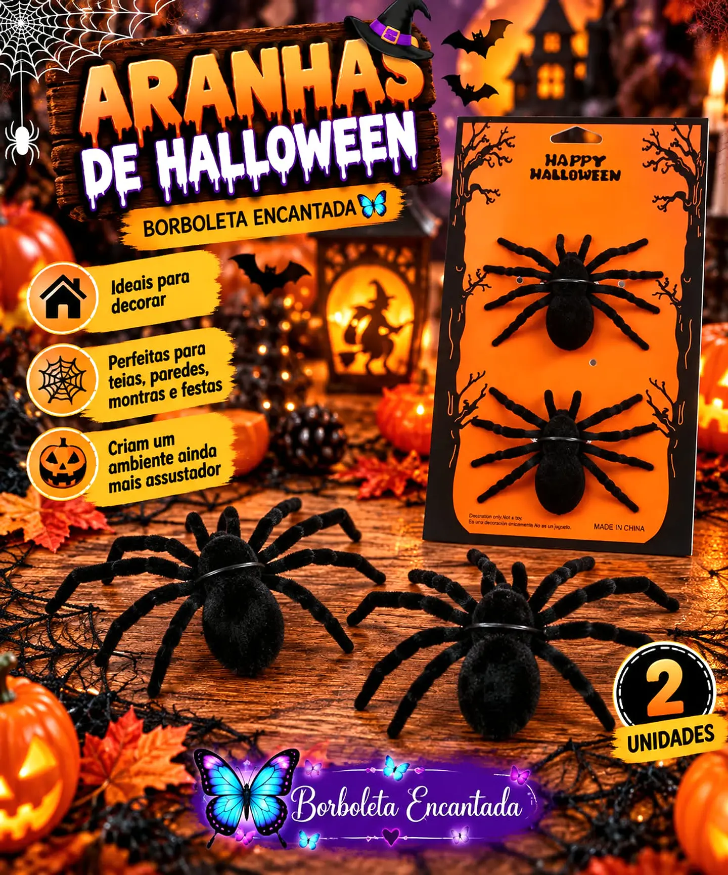 🕷️🎃 ARANHAS ASSUSTADORAS DE HALLOWEEN! 🎃🕷️ 1
