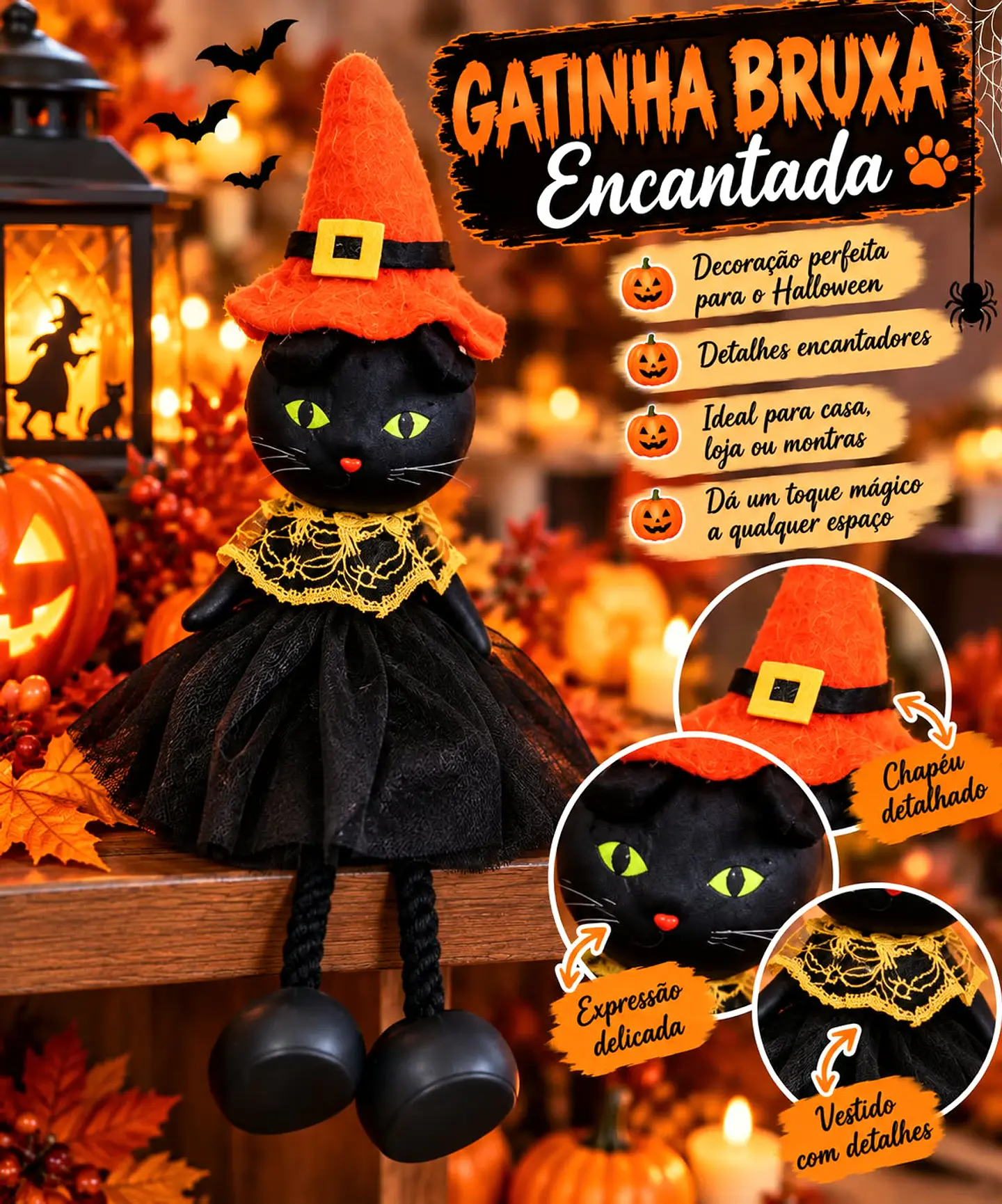 Um bocadinho de travessura, uma pitada de magia e muito encanto neste Halloween!