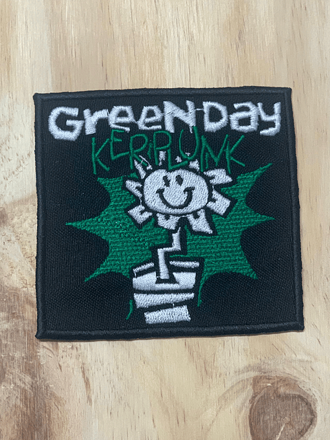 Emblema Bordado Green Day - Kerplunk
