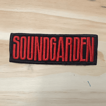 Emblema Bordado Soundgarden - Logo 1