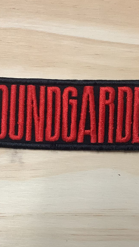 Emblema Bordado Soundgarden - Logo
