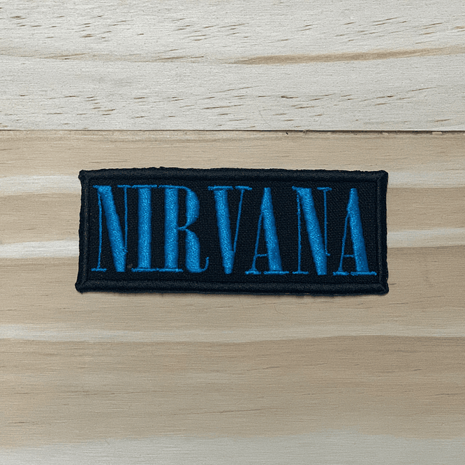Emblema Bordado Nirvana - Logo Lettering 2
