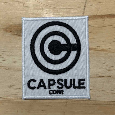 Emblema Bordado Dragon Ball – Capsule Corp 1