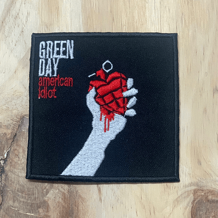 Emblema Bordado Green Day - American Idiot 1