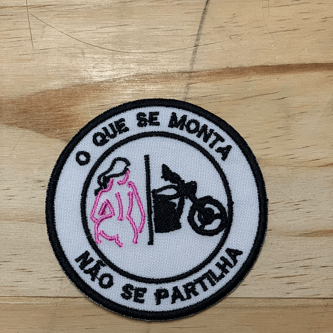 Emblema Bordado Motard - 