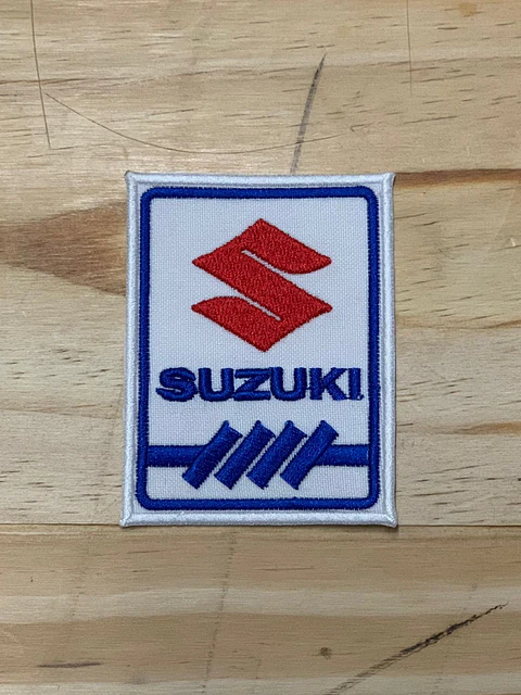 Emblema Bordado Suzuki Motors – Retangular