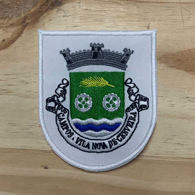 Emblema Bordado Brasão Vila Nova de Cerveira 1