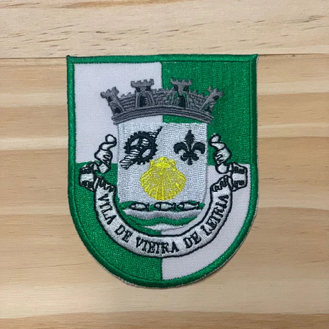 Emblema Bordado Brasão Vila de Vieira de Leiria