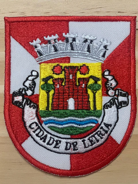 Emblema Bordado Brasão Cidade de Leiria
