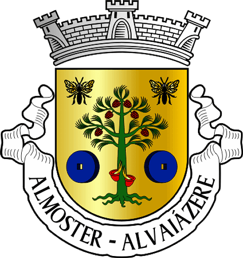 Emblema Bordado Freguesia de Almoster (Alvaiázere, Leiria)