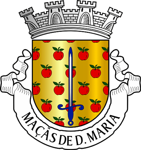 Emblema Bordado Freguesia de Maçãs de Dona Maria (Alvaiázere, Leiria)