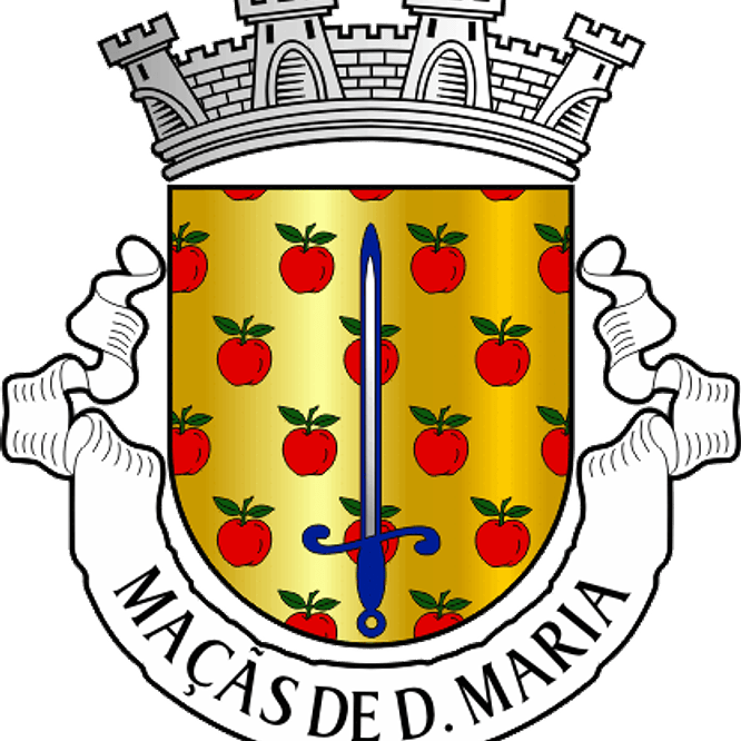 Emblema Bordado Freguesia de Maçãs de Dona Maria (Alvaiázere, Leiria) 1