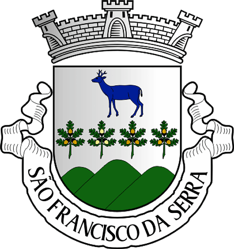 Emblema Bordado Freguesia de São Francisco da Serra (Santiago do Cacém, Setúbal)