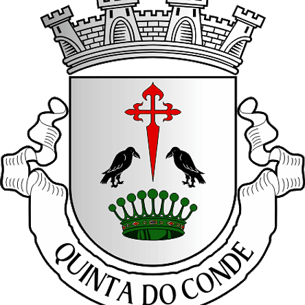 Emblema Bordado Freguesia de Quinta do Conde (Sesimbra, Setúbal) 1