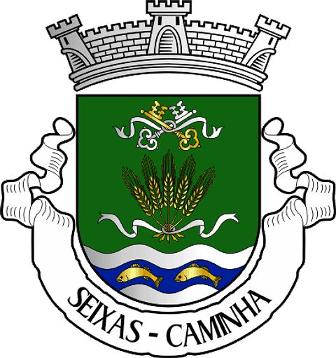 Emblema Bordado Freguesia de Seixas (Caminha, Viana do Castelo)