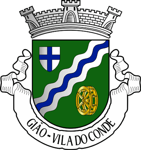 Emblema Bordado Freguesia de Gião (Vila do Conde, Porto)