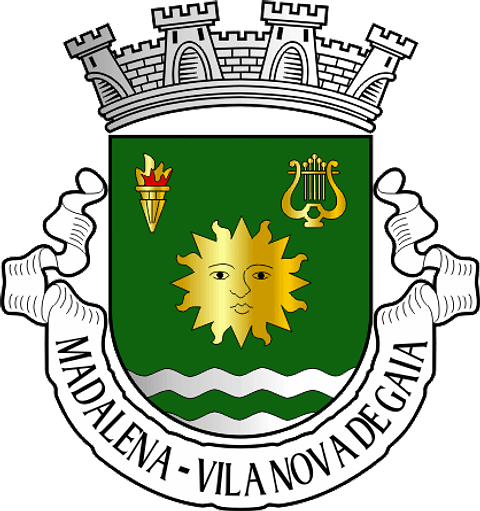 Emblema Bordado Freguesia de Madalena (Vila Nova de Gaia, Porto)