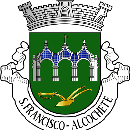 Emblema Bordado Freguesia de São Francisco (Alcochete, Setúbal) 1