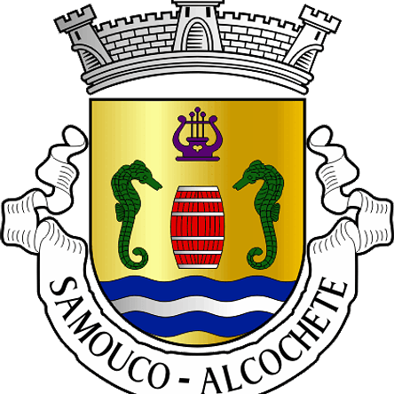 Emblema Bordado Freguesia de Samouco (Alcochete, Setúbal) 1