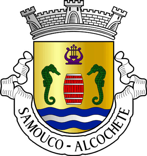 Emblema Bordado Freguesia de Samouco (Alcochete, Setúbal)