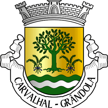 Emblema Bordado Freguesia de Carvalhal (Grândola, Setúbal) 1