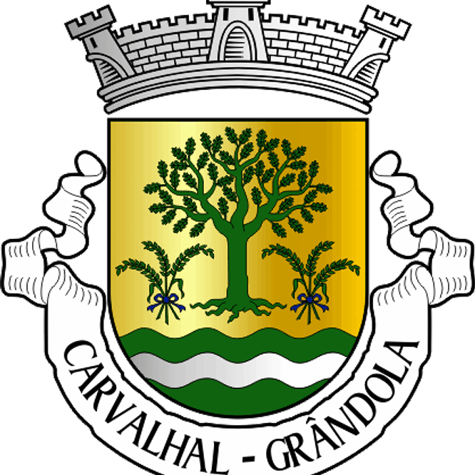 Emblema Bordado Freguesia de Carvalhal (Grândola, Setúbal) 1