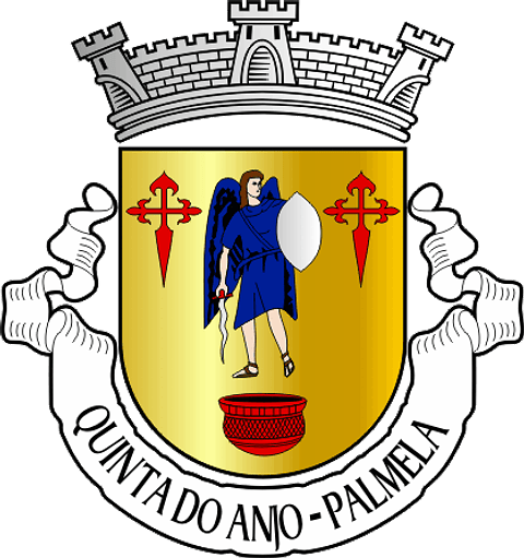 Emblema Bordado Freguesia de Quinta do Anjo (Palmela, Setúbal)