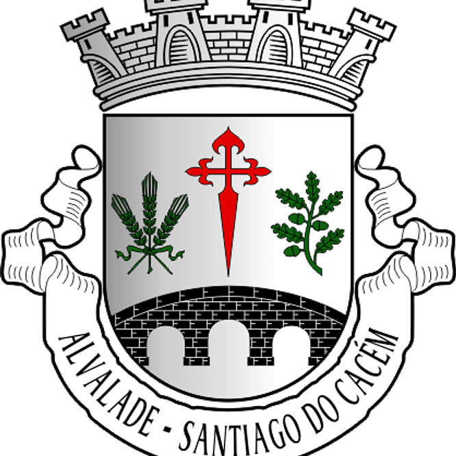 Emblema Bordado Freguesia de Alvalade (Santiago do Cacém, Setúbal) 1
