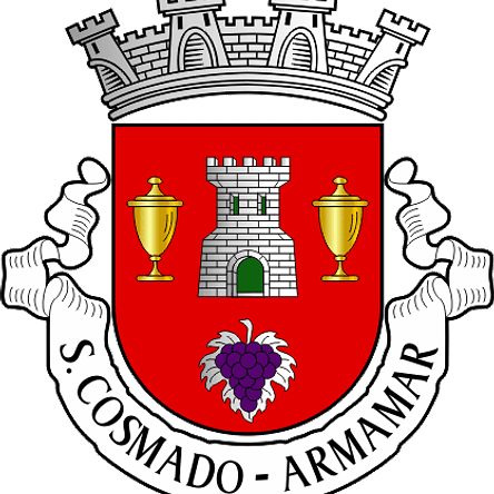 Emblema Bordado Freguesia de São Cosmado (Armamar, Viseu) 1