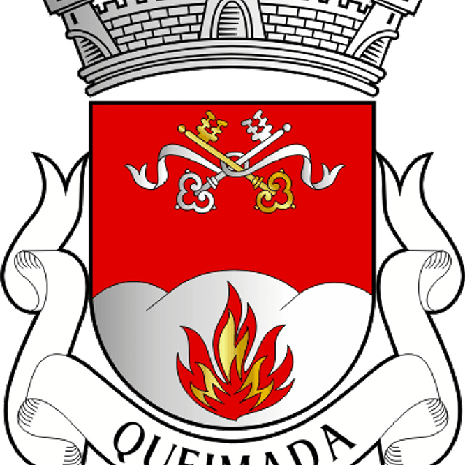 Emblema Bordado Freguesia de Queimada (Armamar, Viseu) 1