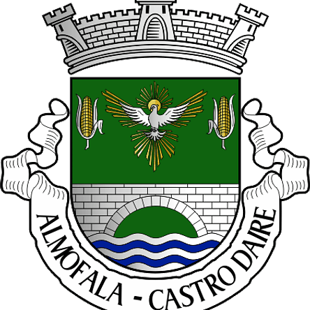 Emblema Bordado Freguesia de Almofala (Castro Daire, Viseu) 1