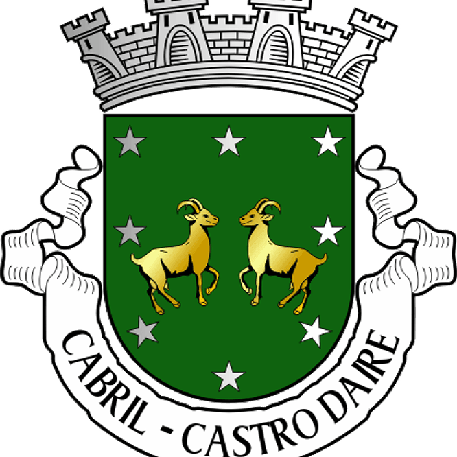 Emblema Bordado Freguesia de Cabril (Castro Daire, Viseu) 1