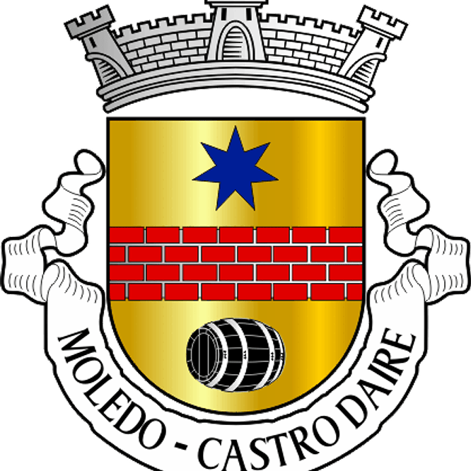 Emblema Bordado Freguesia de Moledo (Castro Daire, Viseu) 1