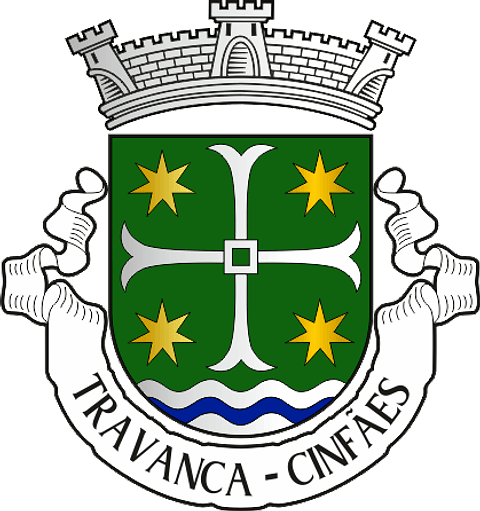 Emblema Bordado Freguesia de Travanca (Cinfães, Viseu)