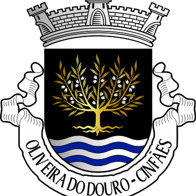 Emblema Bordado Freguesia de Oliveira do Douro (Cinfães, Viseu) 1