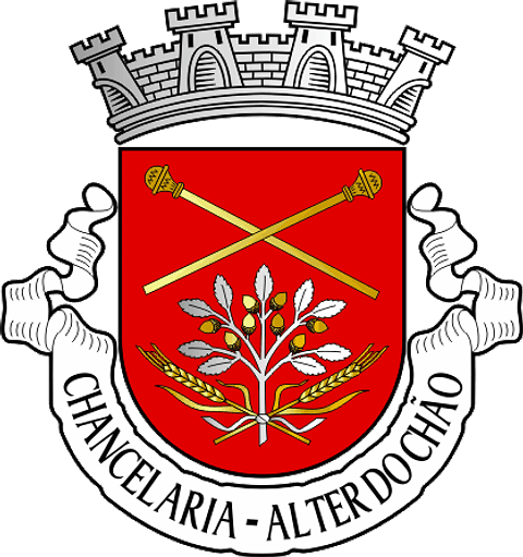 Emblema Bordado Freguesia de Chancelaria (Alter do Chão, Portalegre)