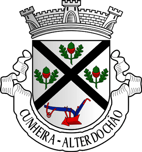 Emblema Bordado Freguesia de Cunheira (Alter do Chão, Portalegre)