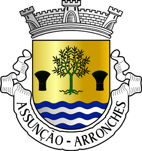 Emblema Bordado Freguesia de Assunção (Arronches, Portalegre)