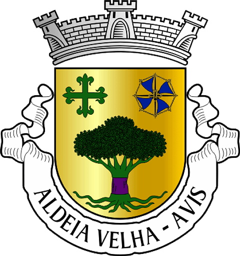 Emblema Bordado Freguesia de Aldeia Velha (Avis, Portalegre)