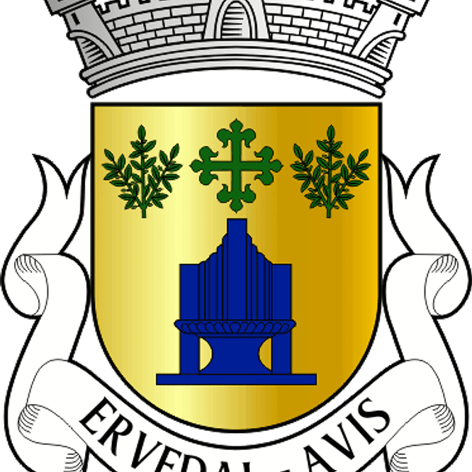 Emblema Bordado Freguesia de Ervedal (Avis, Portalegre) 1