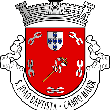 Emblema Bordado Freguesia de São João Baptista (Campo Maior, Portalegre) 1