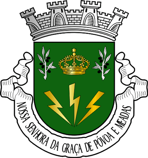 Emblema Bordado Freguesia de Nossa Senhora da Graça de Póvoa e Meadas (Castelo de Vide, Portalegre)