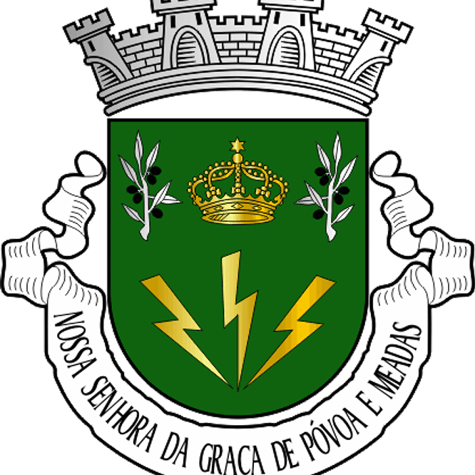 Emblema Bordado Freguesia de Nossa Senhora da Graça de Póvoa e Meadas (Castelo de Vide, Portalegre) 1