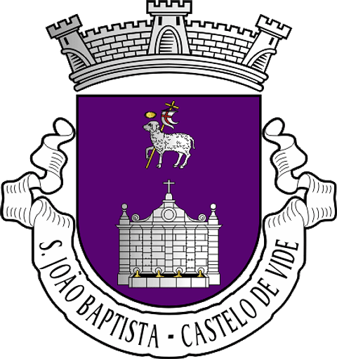 Emblema Bordado Freguesia de São João Baptista (Castelo de Vide, Portalegre)