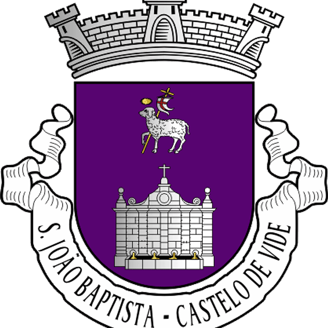 Emblema Bordado Freguesia de São João Baptista (Castelo de Vide, Portalegre) 1