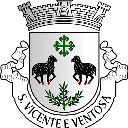 Emblema Bordado Freguesia de São Vicente e Ventosa (Elvas, Portalegre) 1