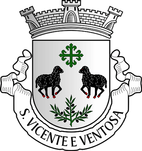 Emblema Bordado Freguesia de São Vicente e Ventosa (Elvas, Portalegre)