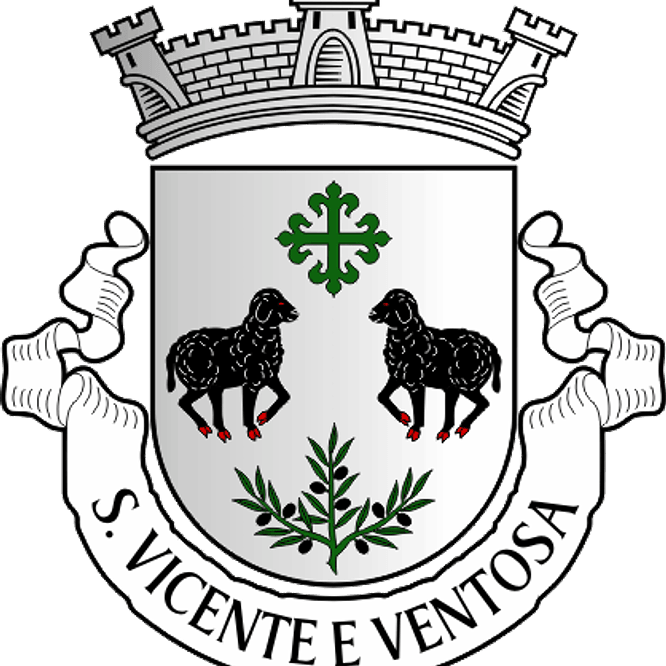 Emblema Bordado Freguesia de São Vicente e Ventosa (Elvas, Portalegre) 1